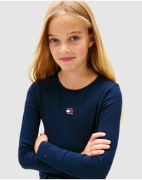 Tommy Hilfiger - Heritage Extra Slim LS T-Shirt - Kids