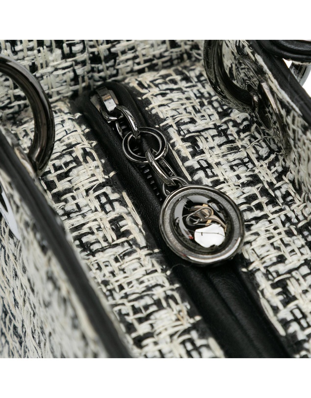 Pre-Loved by Azura Reborn - Pre-Loved Medium Tweed Lady Dior