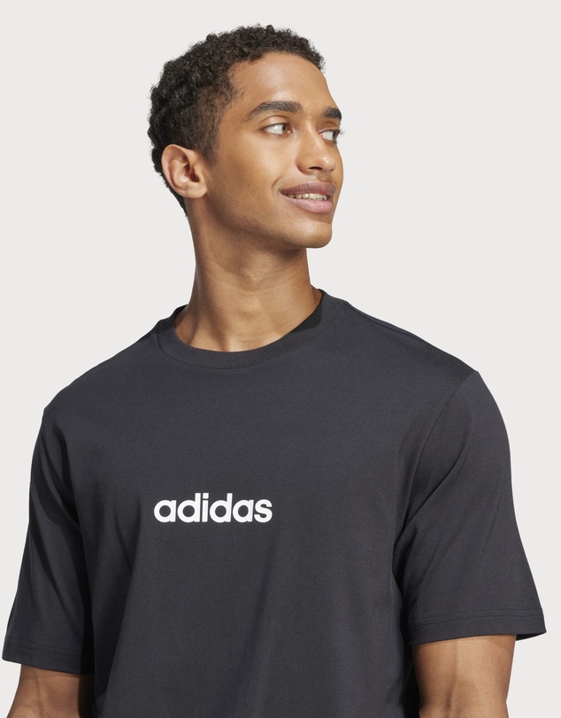 adidas Sportswear - Essentials Linear Single Jersey Tee Mens