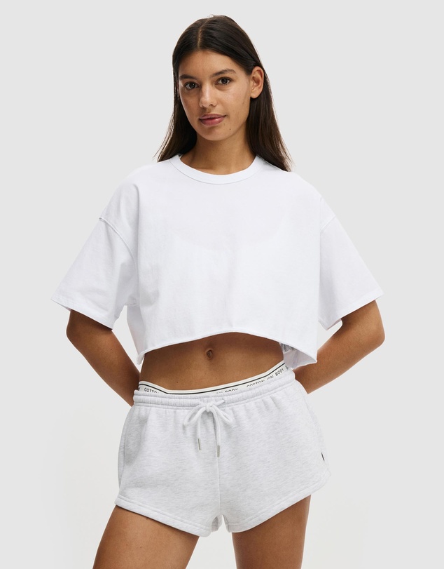Cotton On Body Active - Relaxed Crop T-Shirt