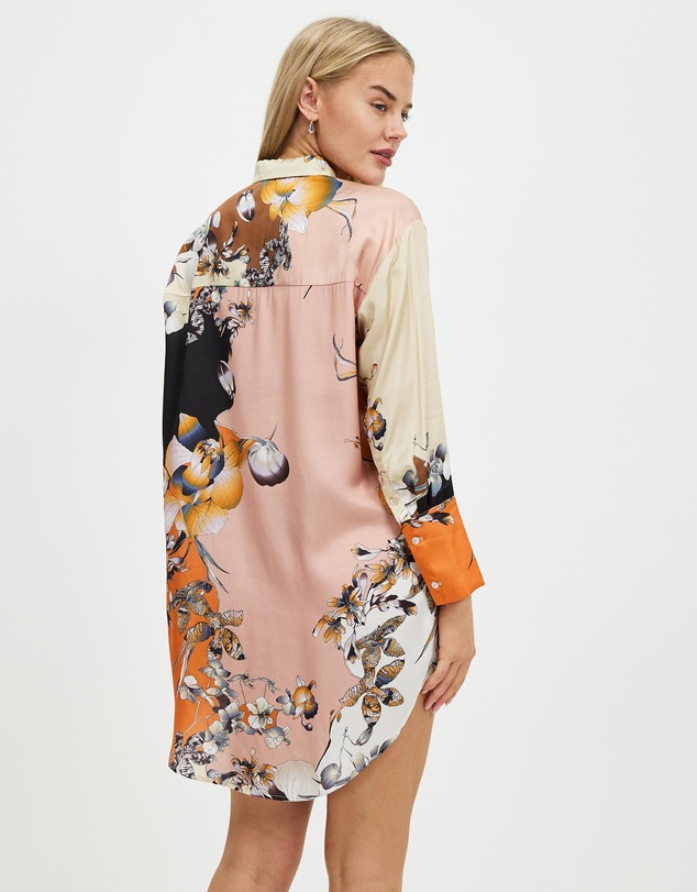 Grace Willow - Jasmine Silk Shirt Dress