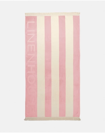 Linen House - Linen House Logo Beach Towel