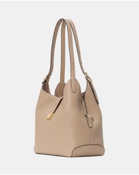 Kate Spade - Deco Pebbled Leather Large Shoulder Bag