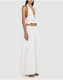 Ownley - Tabby Studed Midi Skirt