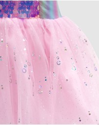 Pink Poppy - Mermaid Dress with Tail
