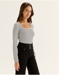 Review - Gia Stripe Top