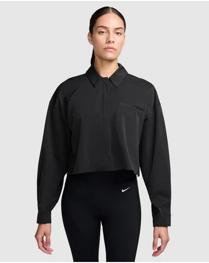 Nike - 24.7 PerfectStretch Dri-FIT UV Protection Cropped LS Shirt