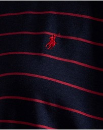 Polo Ralph Lauren - Club Terry Striped Long Sleeve Cotton Jersey Pyjama Set