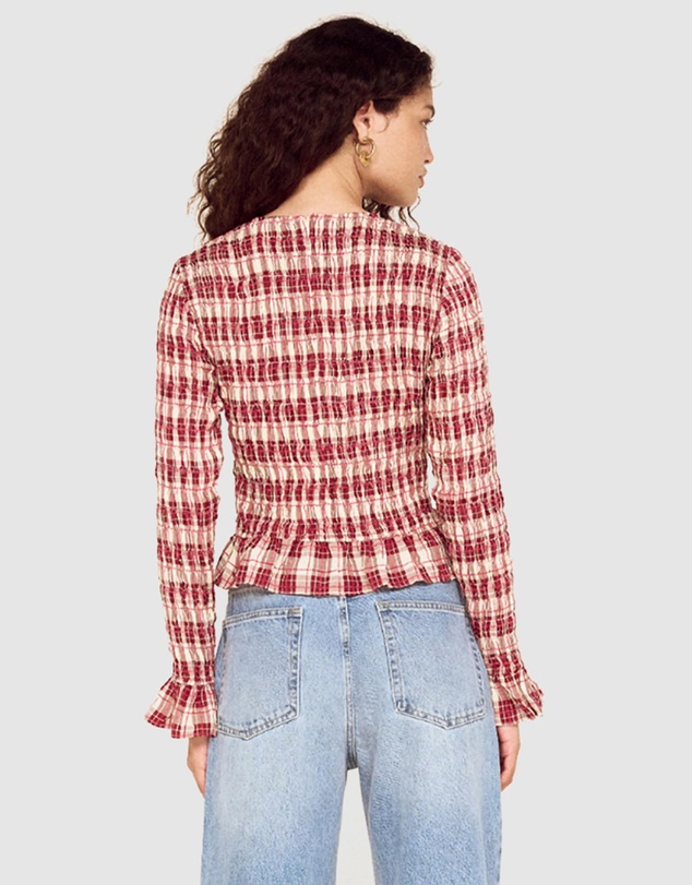 MINKPINK - Anouk Shirred Top