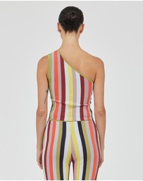 Third Form - Rhythm Knit One Shoulder Top