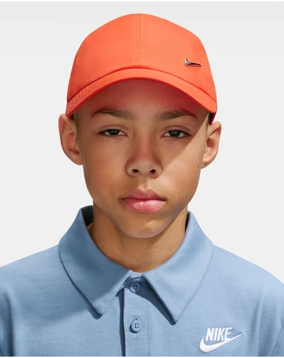 Nike - Unstructured Metal Swoosh Cap - Teens