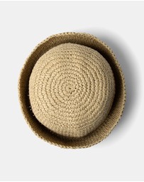 Damson Madder - Raffia Sailor Hat