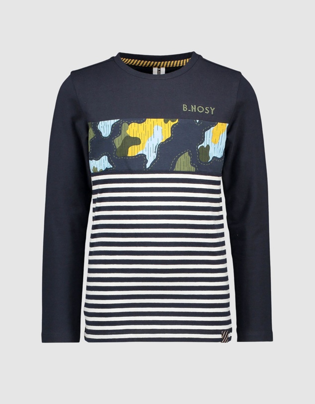 B.Nosy - Long Sleeve Stripe Top - Kids-Teens