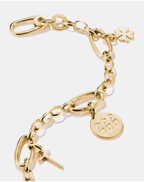 THOMAS SABO - THOMAS SABO Connect Charm angel number 888 with stones Gold