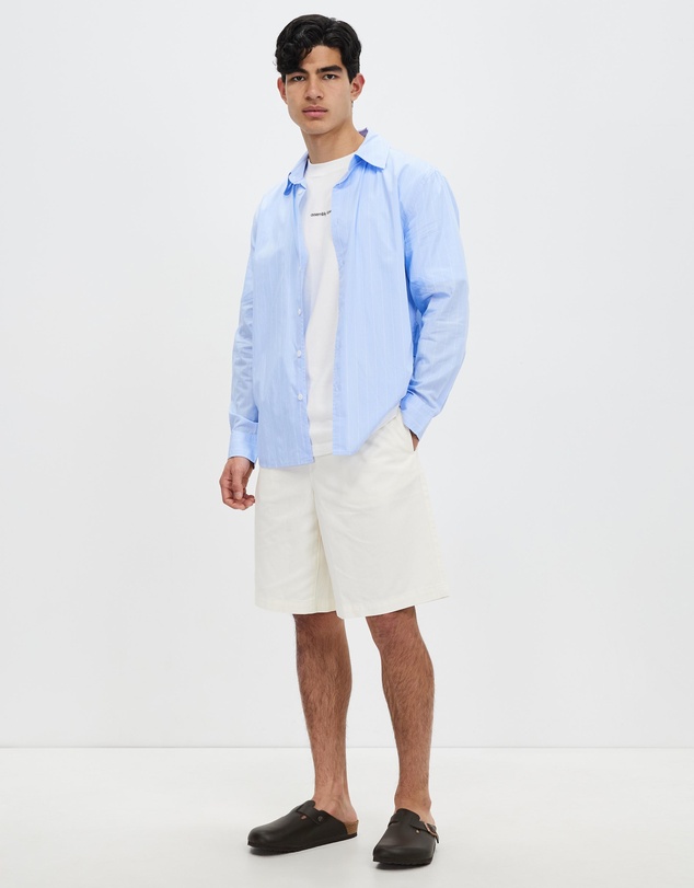 Assembly Label - Tim Wide Cotton Shorts