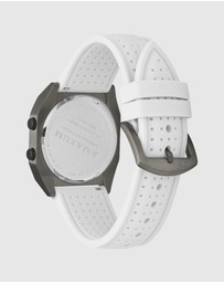 Maxum - Raglan Band White Silicone Strap Gun Buckle