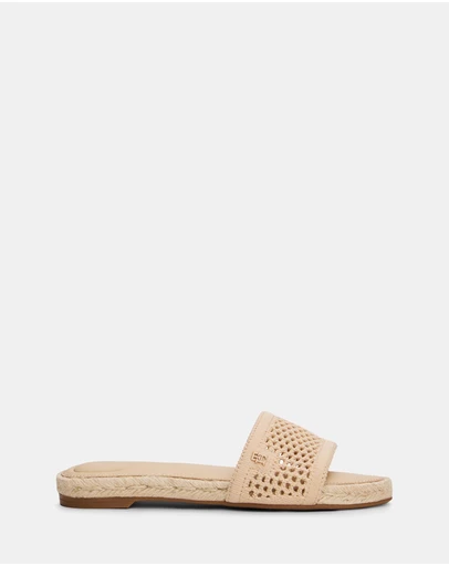 Tommy Hilfiger - Knit Mesh Espadrille Mules - Women's