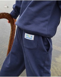 Skwosh - Good As Gold Kids Sweat Pant in Navy