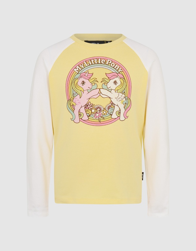 Rock Your Kid - My Little Pony Raglan Tee in Lemon