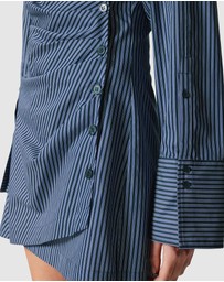 & Other Stories - Wrap Shirt Mini Dress