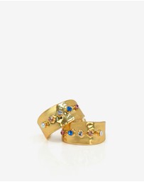 Forcast - Amaris Gold Hoop Earrings