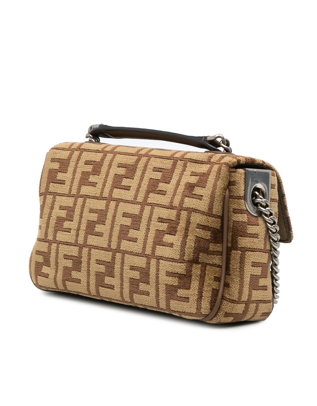 Pre-Loved by Azura Reborn - Pre-Loved Fendi FF motif Baguette Shoulder Bag