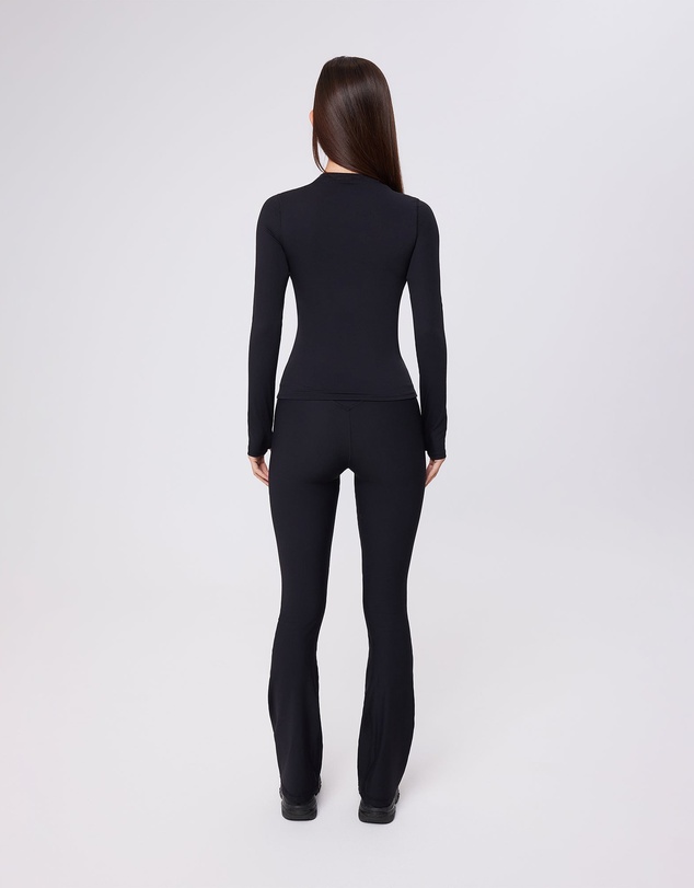 Upstate - Air Sculpt Long Sleeve Top - Black