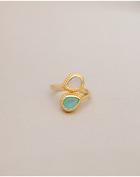 Meshca - Sublime Pear Ring