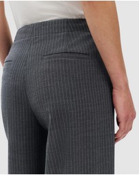 rag & bone - Irina Stripe High-Rise Tailored Pant