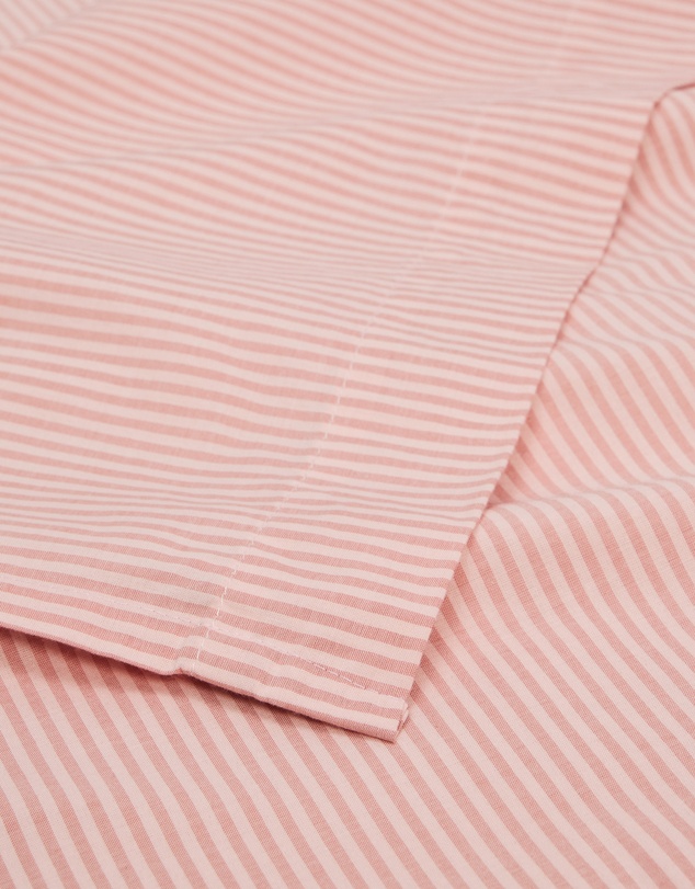 Country Road - Brae Australian Cotton Stripe Queen Flat Sheet
