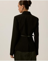 Tussah - Nora Belted Blazer