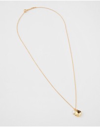 Lovisa - Gold Plated Sterling Silver Freshwater Pearl Cupchain Necklace