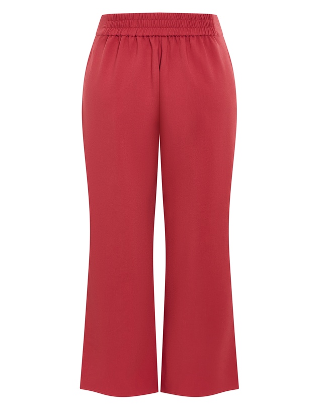City Chic - Plus Size Tori Wide Leg Pant - sienna