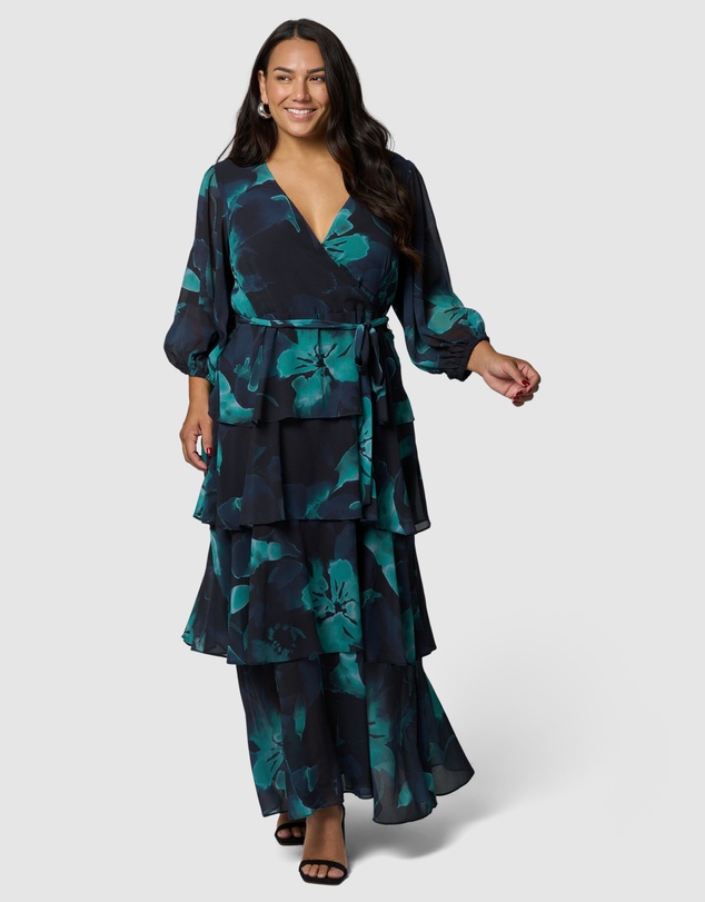 Pink Dusk by Curve Project - Temptress Maxi Dress