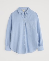 Seasalt - Seasalt Cornwall Blue Sea Path Shirt