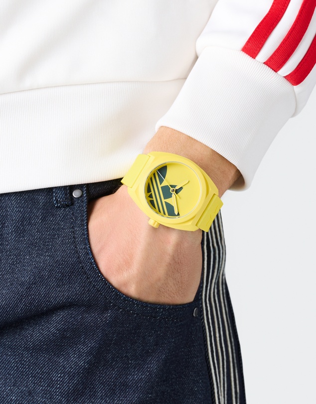 adidas Originals - Project Three Yellow Bio-Resin Watch