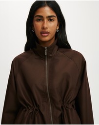 Cotton On - Leo Cinched Spray Jacket