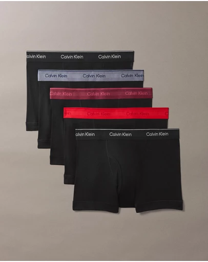 Calvin Klein - 5-Pack Icon Cotton Trunks