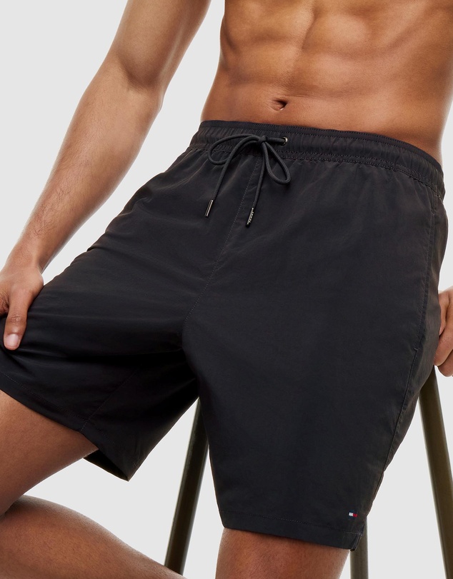 Tommy Hilfiger - Essential Long Length Flag Swim Shorts