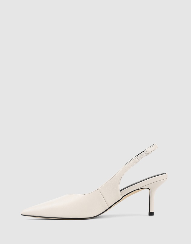 Siren - Yory Slingback Kitten Heels