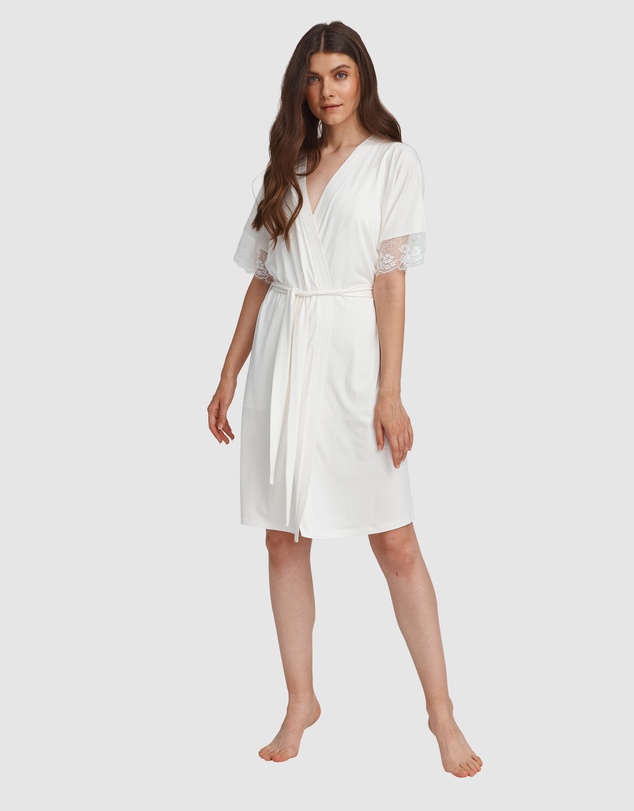 Oh!Zuza - Lace Trim Robe