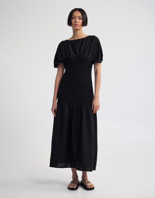 Oxford - Kit Shirred Dress