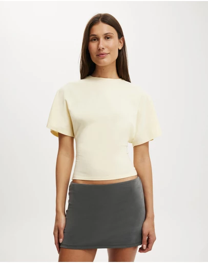 Cotton On - Blair Batwing Short Sleeve Tee