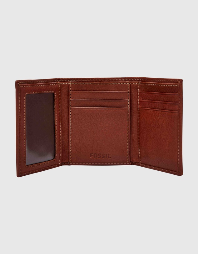 Fossil - Lufkin Brown Wallet