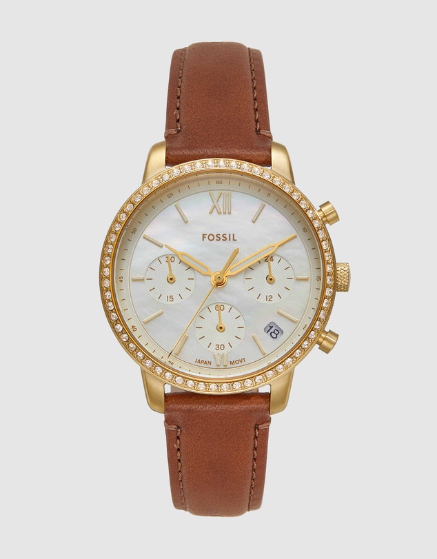 Fossil - Neutra Brown Chronograph Watch