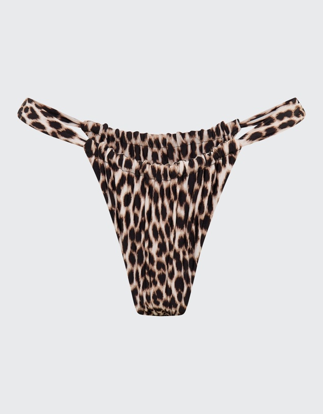 Vacay Swimwear - Rhodes Bottom Leopard