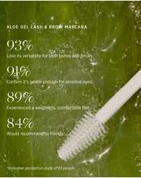 Ere Perez - Aloe Gel Lash & Brow Mascara - Clear