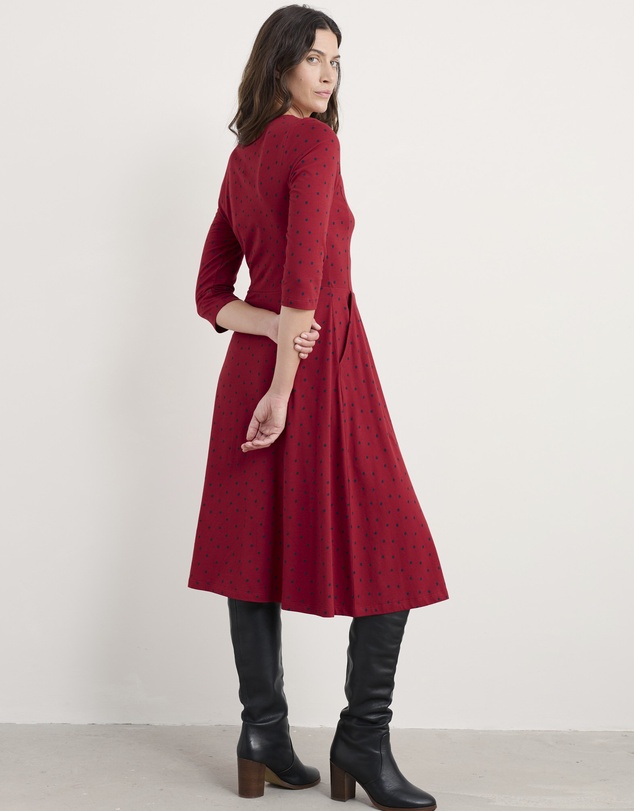 Seasalt - Seasalt Cornwall Red April Dress