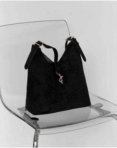 Morgan & Taylor - Ailani Shoulder Handbag in Black