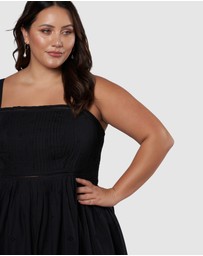 Something 4 Olivia - Brenna Broderie Midi Dress